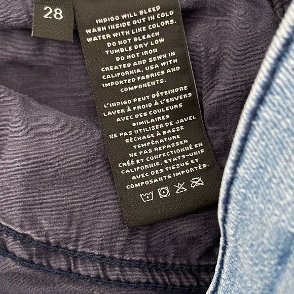 J Brand Slim Ruby Jeans Patriot Blue Sz 28 - Picture 6 of 6
